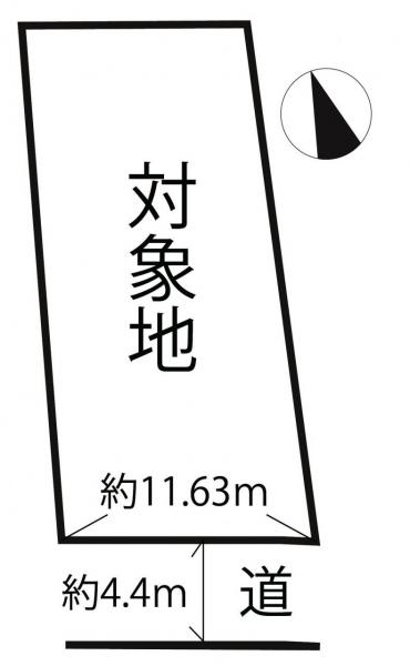 熊本市北区四方寄町 売地