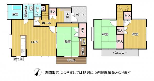 熊本市北区植木町小野 中古一戸建て