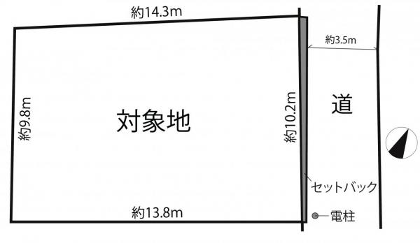 熊本市中央区本荘5丁目 売地 熊本市中央区本荘5丁目 売地