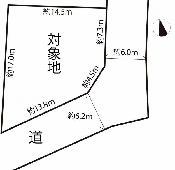 熊本市北区楠野町 売地