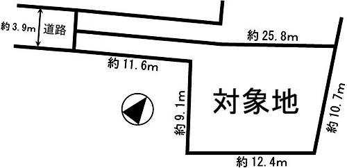 熊本市東区長嶺南6丁目 売地