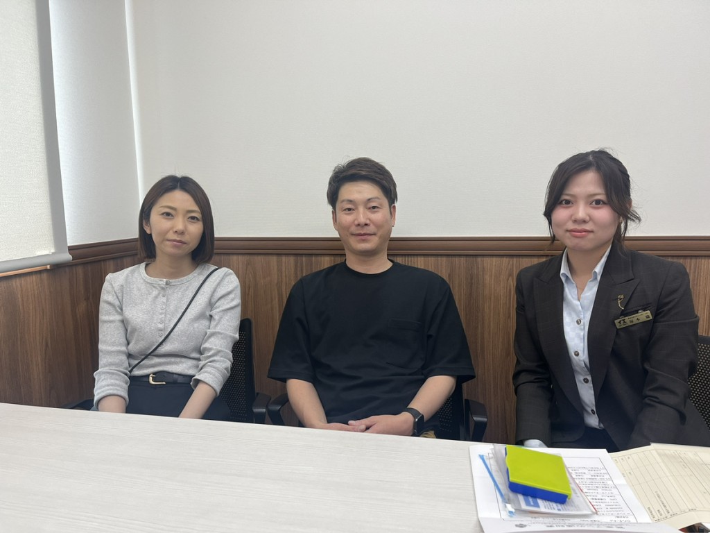 分からない事ばかりで何度も連絡しましたが、いつも笑顔で対応してくださいました。