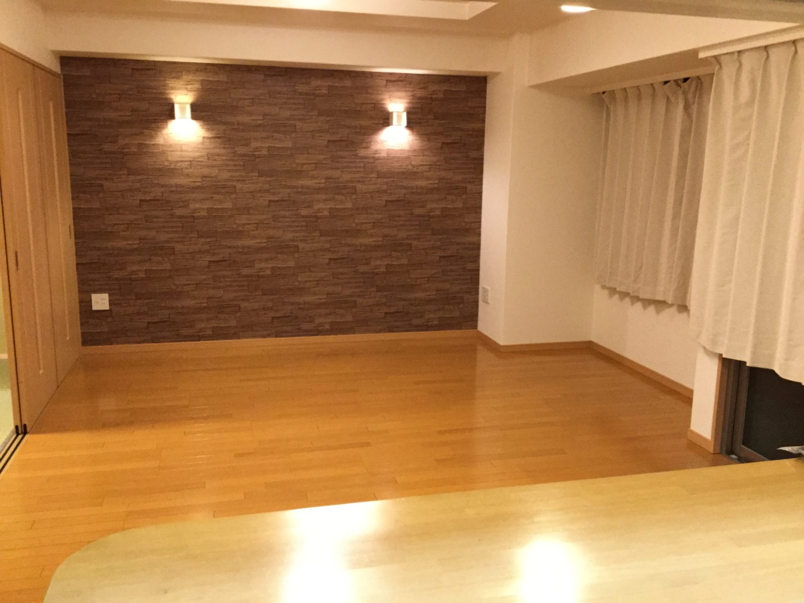 アクセントクロス 施工後